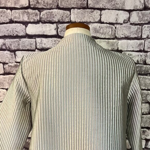 I.C. Silver & Brown Long Sleeve Jacket Size M - Picture 7 of 9